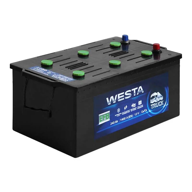 Вантажний акумулятор WESTA 6CT-240Ah EFB Аз (WEFB240)